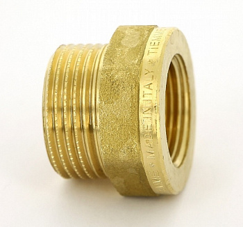 Переходник латунь 3/4"х1/2" НВ (TIEMME) Италия Переходник латунь 3/4"х1/2" НВ (TIEMME) Италия