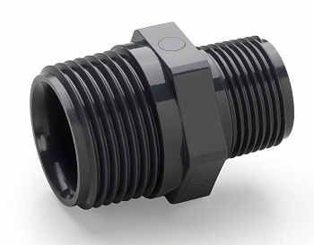 Ниппель резьбовой 1-1/2"х1-1/4"  Ниппель резьбовой 1-1/2"х1-1/4"