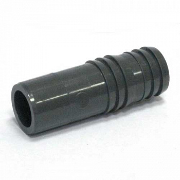 Штуцер ПВХ клеевой для шланга 16x16мм COMER Штуцер ПВХ клеевой для шланга 16x16мм COMER