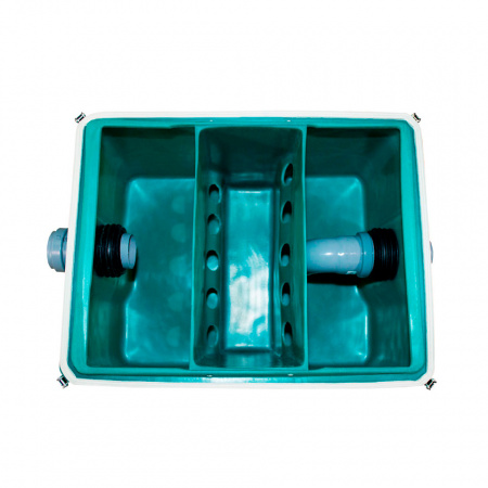 Картинка товара жироуловитель стандарт 0,5х40 (боковой вход/выход) ST0540 ufa-aqua.ru