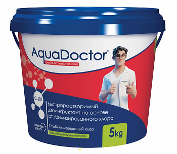 AquaDoctor Хлор в гранулах для бассейна (5кг)