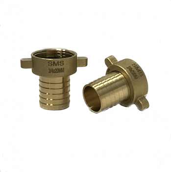 Штуцер для шланга с накидной гайкой 20х3/4"ВР Штуцер для шланга с накидной гайкой 20х3/4"ВР