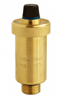 Воздухоотводчик автоматический 1/2"НР, латунь SMS