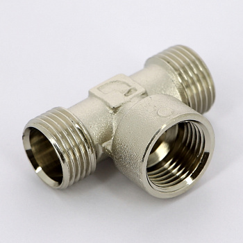 Multi-Fit Тройник никелированный 1/2"х1/2"х1/2" ВН