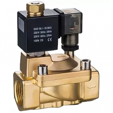 Картинка товара клапан электромагнитный 1-1/2" (н/з), pn-16, 220в. россия SSV003-220040 ufa-aqua.ru