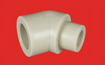 Угол полипропилен ВН 45гр. 20 FV-plast Угол полипропилен ВН 45гр. 20 FV-plast