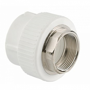 Муфта полипропиленовая комбинированная ВР 40х1-1/4", Valfex Муфта полипропиленовая комбинированная ВР 40х1-1/4", Valfex
