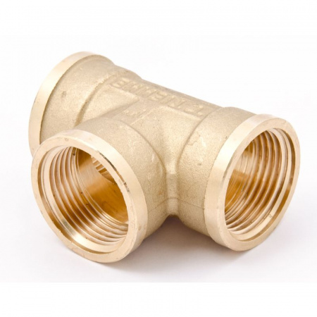 Фото товара тройник латунь 1/2" вр, ( n.t.m.) италия 570G1/2                   ufa-aqua.ru Картинка товара тройник латунь 1/2" вр, ( n.t.m.) италия 570G1/2                   ufa-aqua.ru