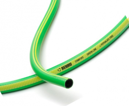 Картинка товара шланг поливочный 25м 18мм (3/4") rehau green line 097576-200 ufa-aqua.ru