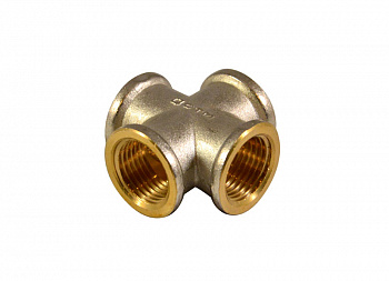 Крестовина латунь 1/2" ВР Крестовина латунь 1/2" ВР