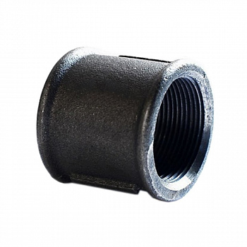 Муфта чугунная Ду-25 (1" ВР) Муфта чугунная Ду-25 (1" ВР)