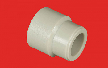 Муфта переходная полипропилен 25х20 FV-plast Муфта переходная полипропилен 25х20 FV-plast