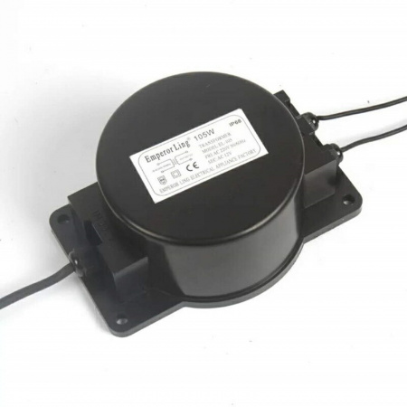 Картинка товара трансформатор 220/ac24v, 160w (для led светильников)  ufa-aqua.ru