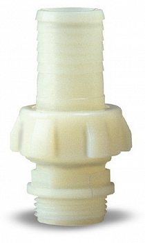 Штуцер для шланга, разъемный, Pedrollo 40х1-1/2"НР (пластик, прямой) Штуцер для шланга, разъемный, Pedrollo 40х1-1/2"НР (пластик, прямой)