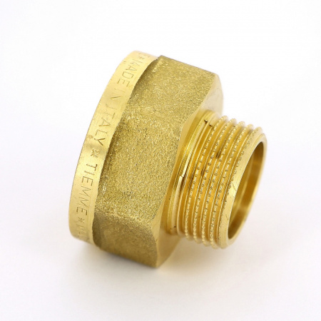 Фото товара переходник латунь 3/4"х1/2" вн (tiemme) италия 1500043                   ufa-aqua.ru Картинка товара переходник латунь 3/4"х1/2" вн (tiemme) италия 1500043                   ufa-aqua.ru
