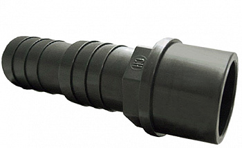 Штуцер ПВХ для шланга 38/32 х 50/40мм, Штуцер ПВХ для шланга 38/32 х 50/40мм,