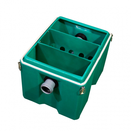 Картинка товара жироуловитель стандарт 0,5х40 (боковой вход/выход) ST0540 ufa-aqua.ru