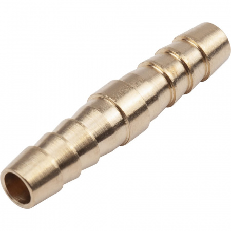 Картинка товара соеденитель для шлангов 18мм х 18мм (ершик латунь)  ufa-aqua.ru