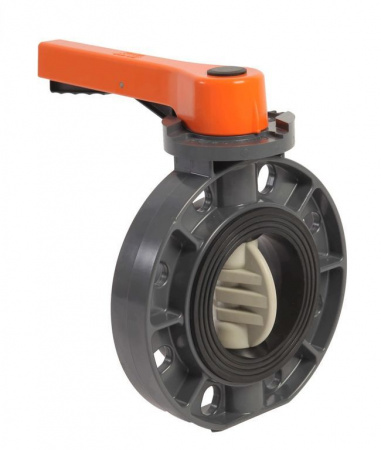 Фото товара дисковый межфланцевый пвх затвор (epdm) 140-125мм. Plimat 111514 ufa-aqua.ru Картинка товара дисковый межфланцевый пвх затвор (epdm) 140-125мм. Plimat 111514 ufa-aqua.ru