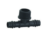 Тройник капельного полива 16х1/2"НРх16мм (черный) Irritec