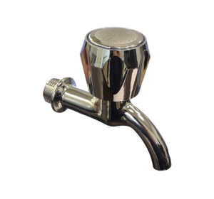 Вентиль водоразборный хром 1/2" НР