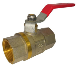 Кран для воды шаровой ВВ 1-1/4" полный проход, ручка (серия L)