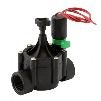 Магнитный клапан автополива EVRO-M 1-1/4" НР с рег. расхода
