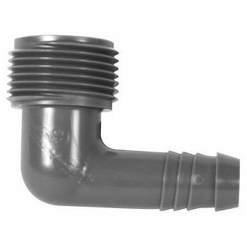 Штуцер резьбовой угол Irretec 3/4" (для отводов из трубы ПЭ)
