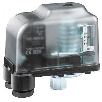 Реле давления воды для насоса AR MS PC-10F 1-5.5 бар (прозрачная)
