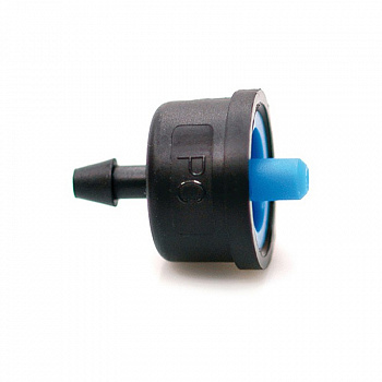 Капельница для капельного полива 2 л/час компенсированая Irritec (Синяя)