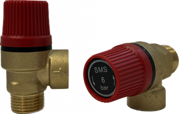 Предохранительный клапан 6 бар (1/2" НВ) SMS