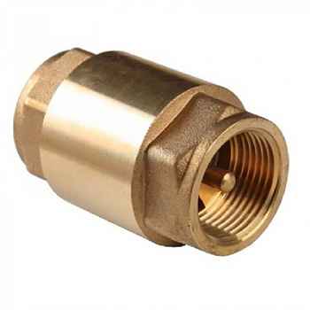 Клапан обратный 1/2" пружинный (металлическое седло) СМС