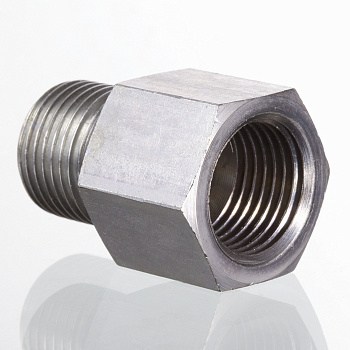 Переходник под манометр М20х1,5мм ВР - G1/2" НР (сталь)