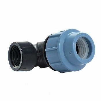 Угол ПНД 32х3/4"ВР, PP (KEXING)