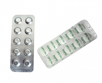 CHEMOFORM Таблетки DPD №1/Rapid (Pooltester PH\CL) 10шт.
