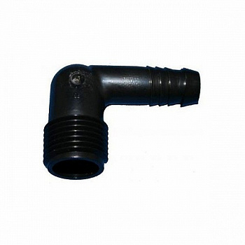 Штуцер резьбовой угол Irretec 1/2" (для отводов из трубы ПЭ)