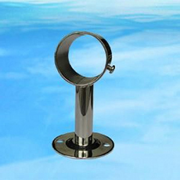 Крепеж прямых поручней 42мм нерж. сталь AISI-304