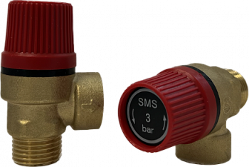 Предохранительный клапан 3 бар (1/2" НВ) SMS