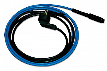 Кабель греющий на трубу водопровода 3м (10Вт/м) с вилкой