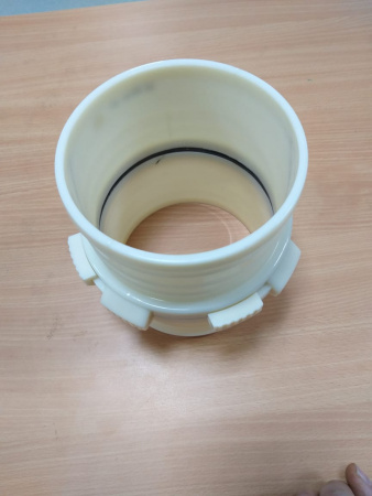 Картинка товара соединительный элемент пвх для шланга 6" (150мм)  ufa-aqua.ru