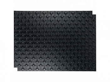 Мат для теплого пола с бобышками (черный) 1100х800х20мм