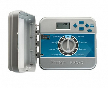 Пульт управления автополивом Hunter РC-401-E (4 зоны) наружный монтаж