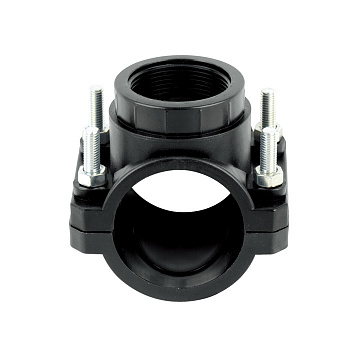 Седелка на ПНД трубу 40х1" ВР (Россия)