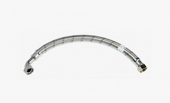 Гибкая подводка для насоса с уголком 1"х1" г/г (150см), Гигант