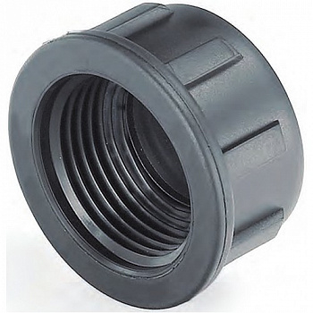 Заглушка 1-1/2" ВР пластик