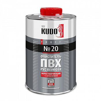 Очиститель ПВХ с антистатиком KUDO PROFF (1л.)