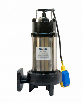 Насос фекальный с ножами Vodotok WQ1800DF (1.8кВт., 21м3/час, 25м.)