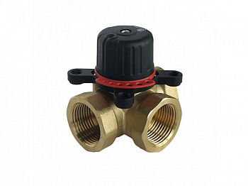 Кран 3-х ходовой 1/2" ВР смесительный, Wester (Kvs 2,5м3/ч)