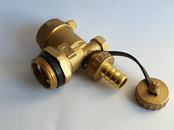 Концевик для коллектора в сборе 1" НР