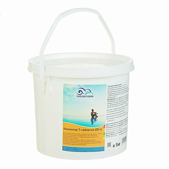 CHEMOFORM Кемохлор Т-быстрорастворимые таблетки, 5кг.